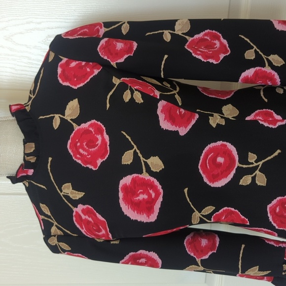 Kate Spade New York Hazy Rose Crepe Dress - Picture 4 of 7